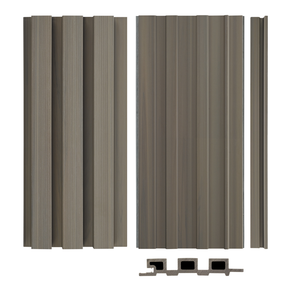 塑木長城板/溝槽板1